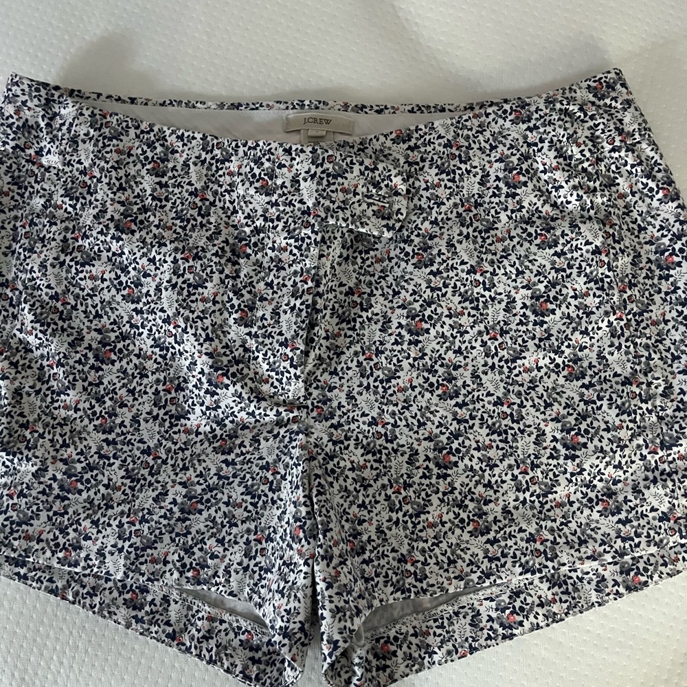J.Crew Gray Shorts with Neon Accent